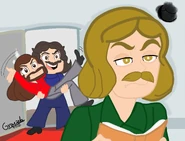 Quilachibis Polillas.png (810 kB) Adaptación al chibi de la escena de la "Invitación brusca" que Willy y Hernán le hacen a Eduardo para que acuda al "Show de polillas" improvisado que Hernán organiza para sorprender a sus amigos.