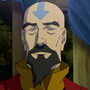 Tenzin en La leyenda de Korra.