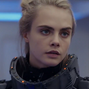 Laureline en Valerian y la ciudad de los mil planetas.