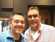 Dia3Foto19DBZLRFIsmaelLarumbe.jpg (109 kB) Foto Nº 19. Con Ismael Larumbe, voz de Ten Shin Han.