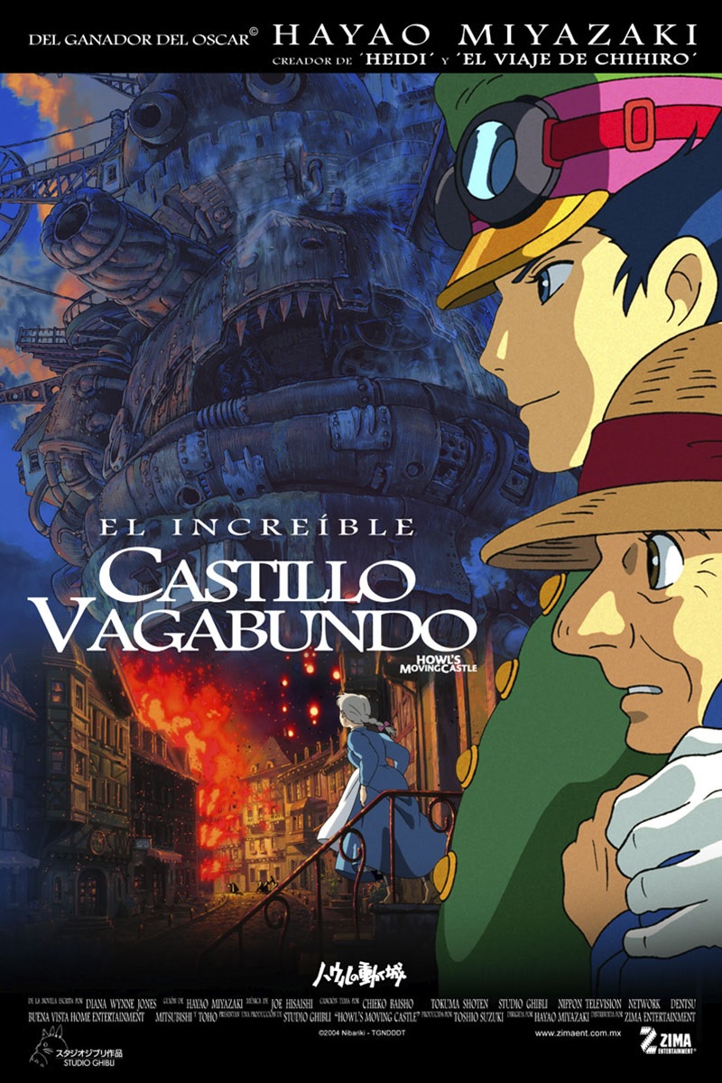 EL CASTILLO VAGABUNDO” (Howl´s moving castle)