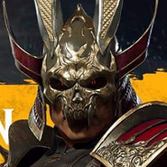 Shao Kahn en Mortal Kombat 11.