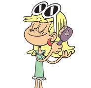 Leni Loud en The Loud House, otro de sus personajes más concidos.