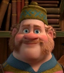 Oaken desde Frozen: Una aventura congelada.