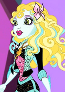 Lagoona Blue en Monster High, su personaje más conocido.