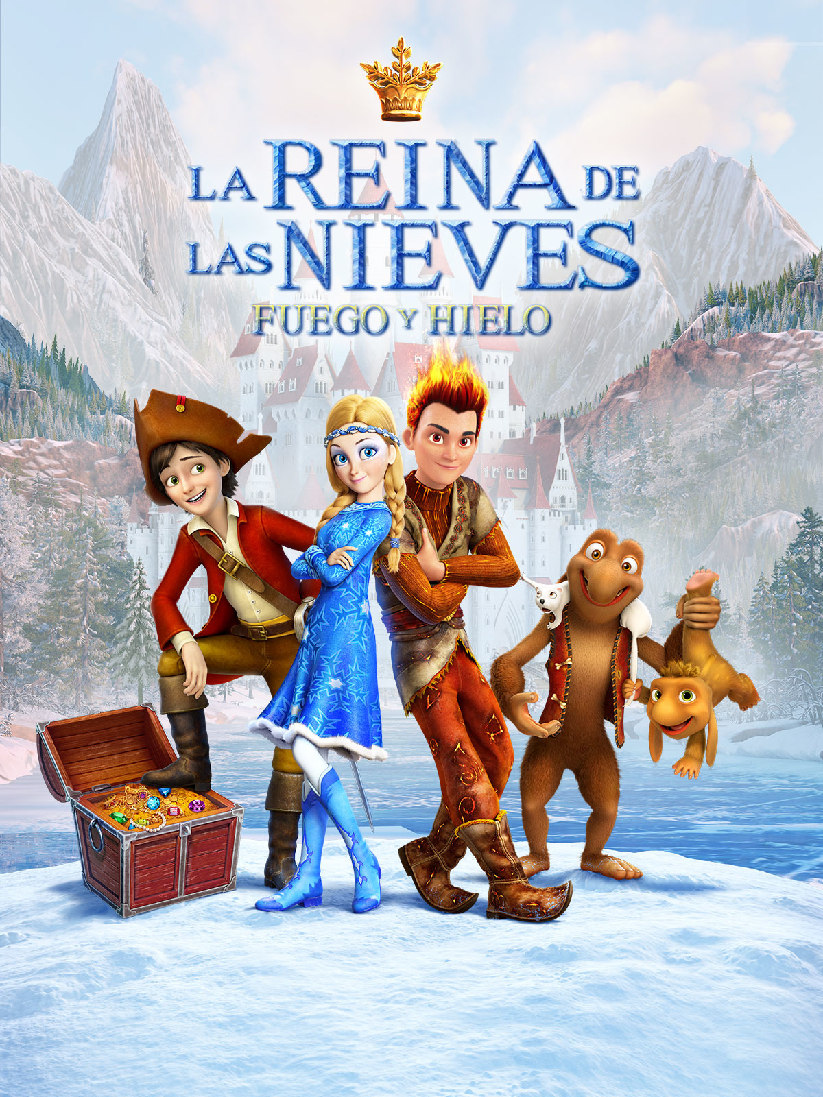 La reina de las nieves 3: Fuego y hielo, Doblaje Wiki