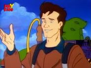 Peter Venkman en Los verdaderos cazafantasmas.