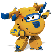 Donnie en Super Wings