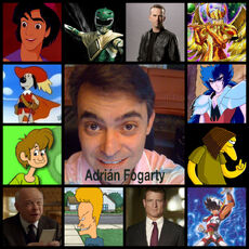 Adrián Fogarty Personajes