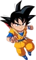 Goku (niño) en la franquicia de Dragon Ball.