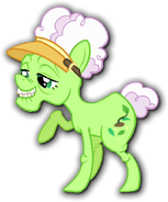 Tía Applesauce también en My Little Pony: La magia de la amistad.