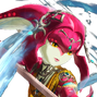 Mipha en The Legend of Zelda: Breath of the Wild y Hyrule Warriors: Age of Calamity.