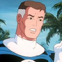 Reed Richards / Sr. Fantástico en la serie animada de Los Cuatro Fantásticos de los 90.