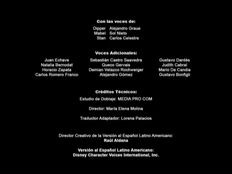 Créditos de doblaje de Raromagedón 3 Recuperar Gravity Falls (TV) (DC)