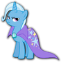 Trixie Lulamoon (1ª voz) también en My Little Pony: La magia de la amistad.