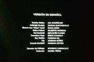 Créditos del Blu-Ray.