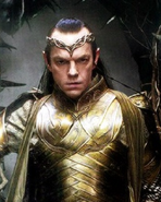 Lord Elrond en las sagas de El señor de los anillos y El Hobbit, otro de sus personajes más conocidos.