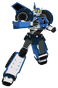 Strongarm en Transformers: Robots In Disguise.