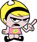 Mandy en El show de Malo y Siniestro y en Las sombrías aventuras de Billy y Mandy.