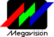 Logotipo de Megavisión (1990-1991)