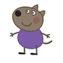 Danny Perro también en Los cuentos de peppa la cerdita.