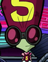 Gashloog también en Invasor Zim.