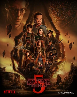 Stranger Things 5 Póster final