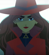 Carmen Sandiego en la serie homónima.