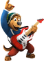 Bodi en Rock Dog: El perro rockero (doblaje mexicano), Rock Dog: Renace una estrella y en Rock Dog 3: Perreando por un sueño.