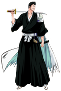 Isshin Kurosaki en Bleach, otro de sus personajes más conocidos.