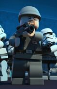 Plumestriker en Lego Star Wars: Las aventuras de los Freemaker.