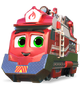 Rescue Red en Mighty Express.