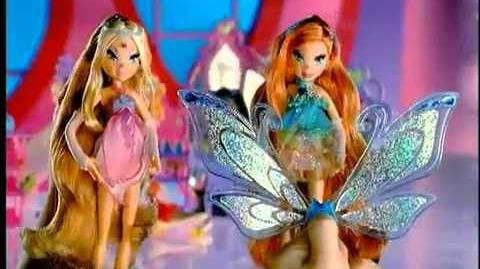 2006 Winx Club Season 3 Mattel Enchantix Glam Magic Dolls Commercial (Espanol Latino)