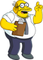 Dr. Marvin Monroe también en Los Simpson (temps. 1-4).