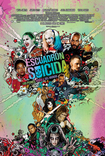 Escuadron Suicida Poster Latino