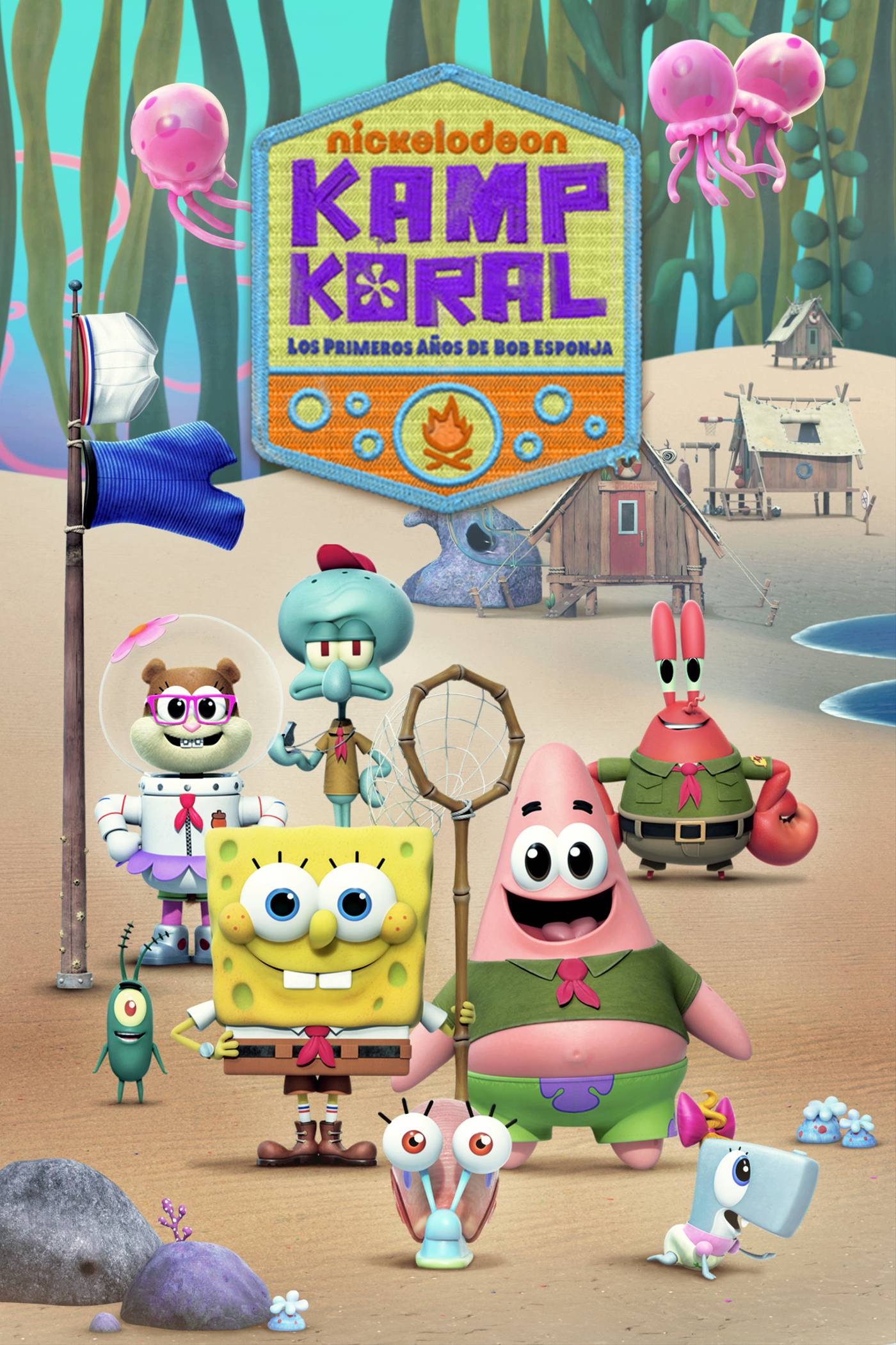 Paramount+ cuenta el origen de Bob Esponja en 'Kamp Coral