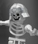 Bones en Lego: Las aventuras de Clutch Powers.