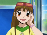 Megumi Oumi en Zatch Bell, su primer personaje en el doblaje mexicano.