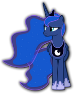 Princesa Luna (Voz Cantada) en My Little Pony: La magia de la amistad.