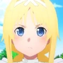 Alice Schuberg (niña) en Sword Art Online: Alicization.