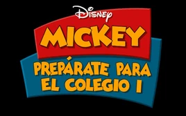 Mickey - Prepárate para el colegio 1