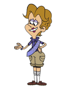 Líder de las scouts también en The Loud House.