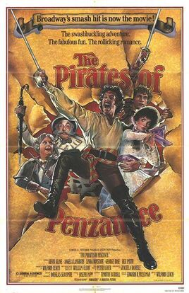 Los piratas de Penzance 1983 poster