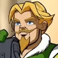 Fandral en El Escuadrón de Superhéroes.