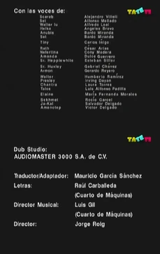 Creditos - Momias aqui