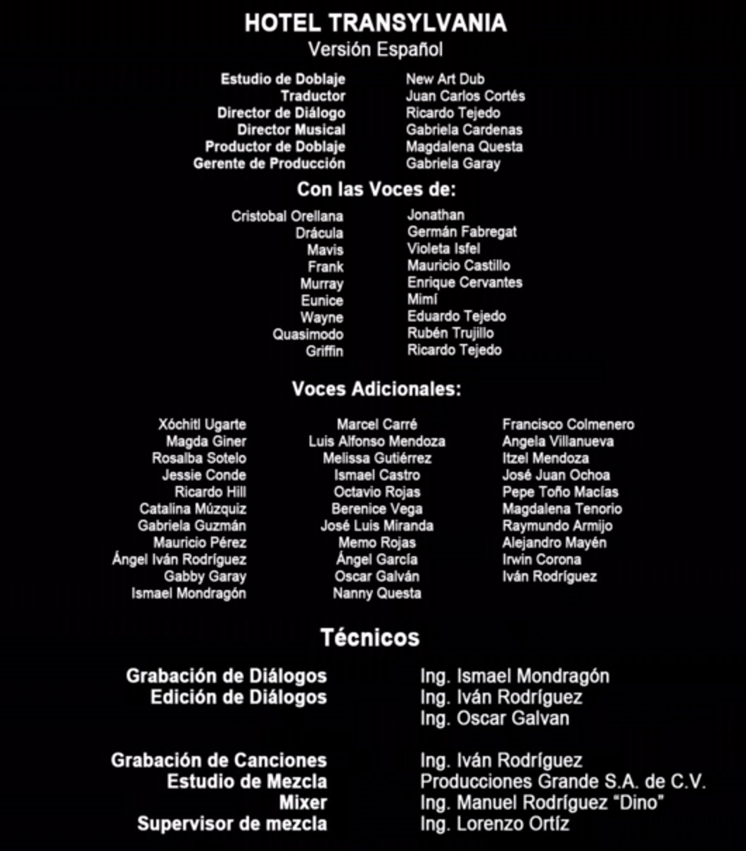 Hotel Transylvania 3 Voces En Espanol Hotel Transylvania | Doblaje Wiki | Fandom