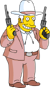 Texano Rico.png (16 kB) El Texano Rico (Senador Shady Bird Johnson) en Los Simpson (Temps. 33-presente).