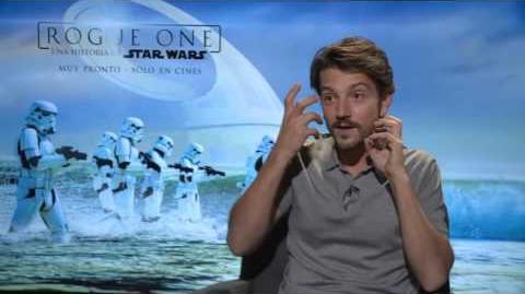 Diego Luna platica cómo filmó y dobló- Star Wars Rogue One