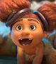 Sandy en Los Croods 2: Una nueva era.