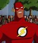 Flash también en Superman: La serie animada.